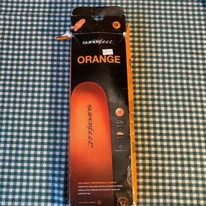 COPY - Superfeet, ORANGE sz E, Women 10.5-12